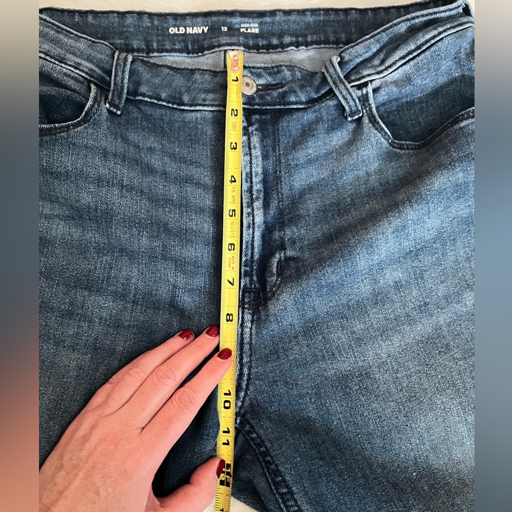 High Rise Flare Women's Jeans - Picture 5 of 7